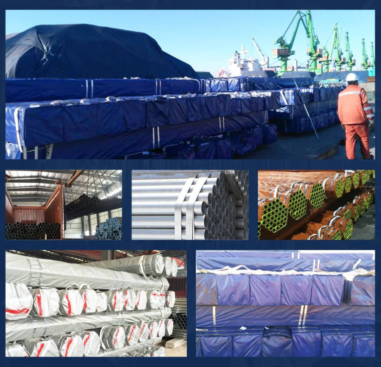 CARBON STEEL WELDED PIPE Packing & Loading4