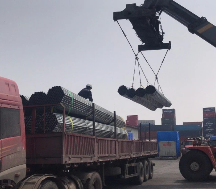 galvanized steel pipe Packing&Loading4